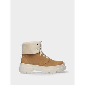 NEW MLV women's chunky ankle boot in camel